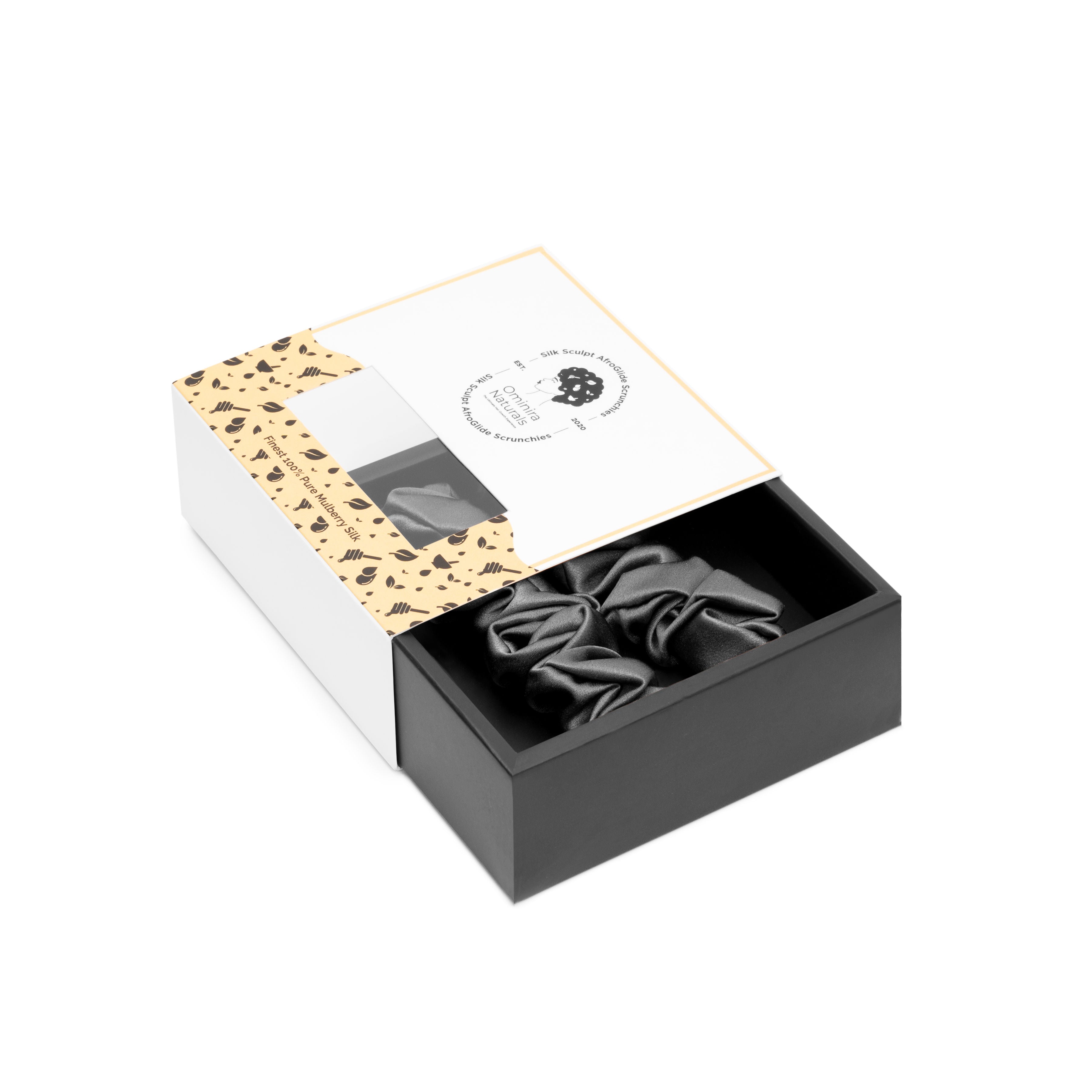 Silk Sculpt Afroglide Scrunchies (Set of 2)