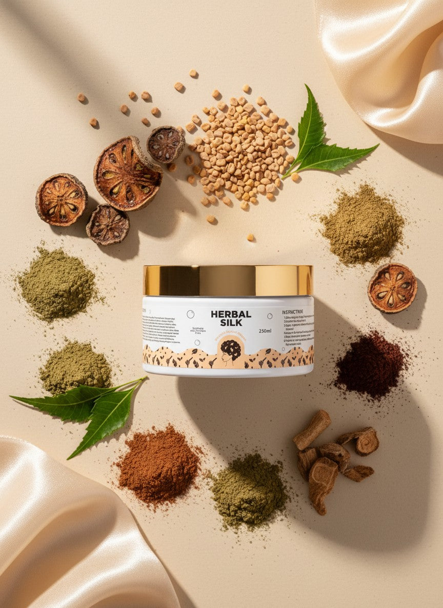 トリートメント OMI Herbal Silk - Strength Revival Mask – Ominira Naturals