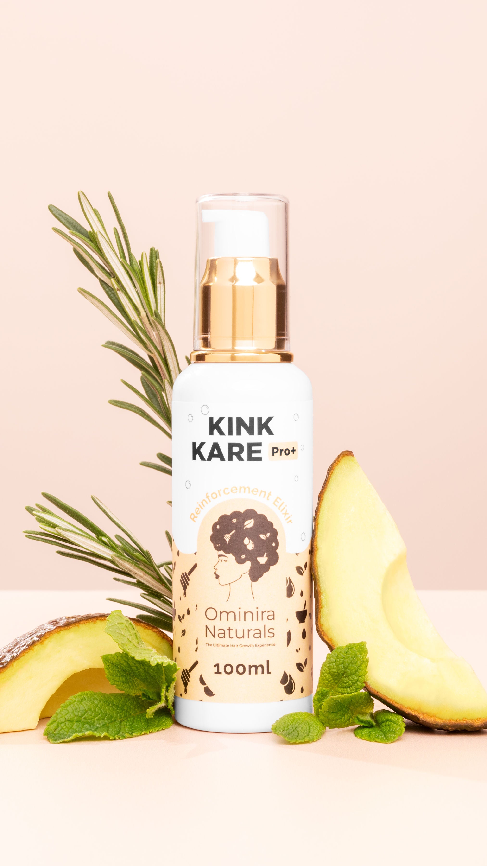 Kink Kare Pro+ – Hair Strengthening Oil (Extra Strength) – Ominira