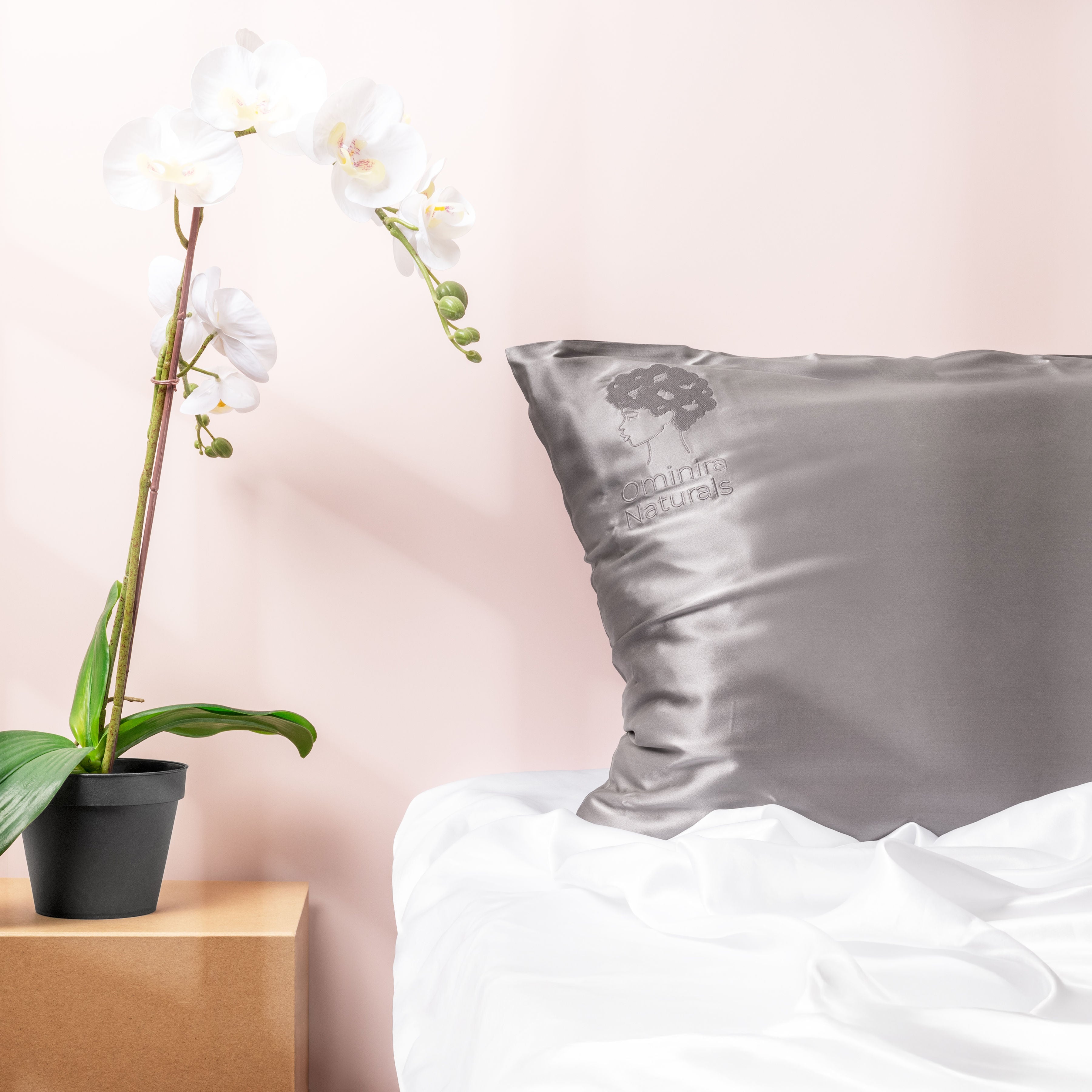 Crown Silk – Mulberry Silk Pillowcase for Afro Royalty