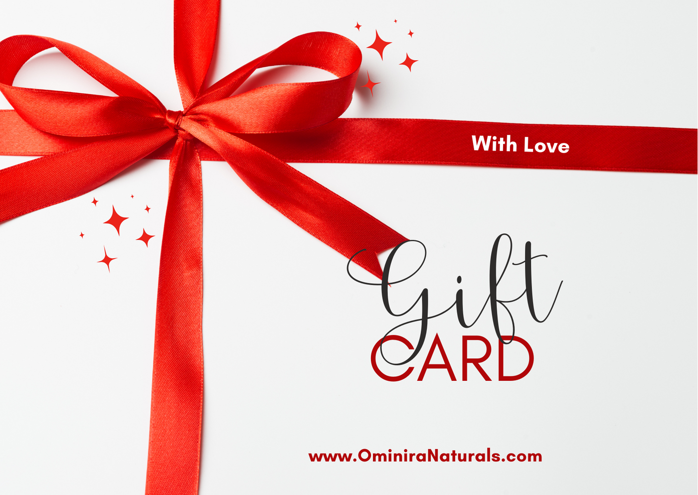 Ominira Naturals E-Gift Card - Main Image
