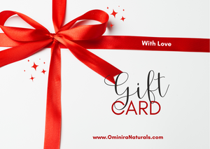 Ominira Naturals E-Gift Card